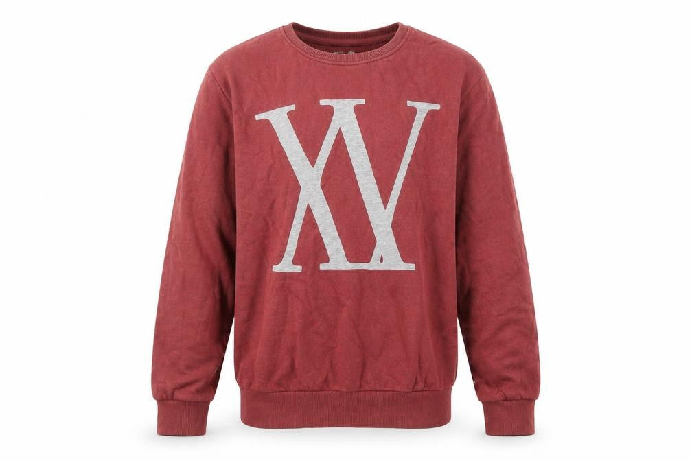 Cotton On Men’s Red Graphic Pullover Sweatshirt S