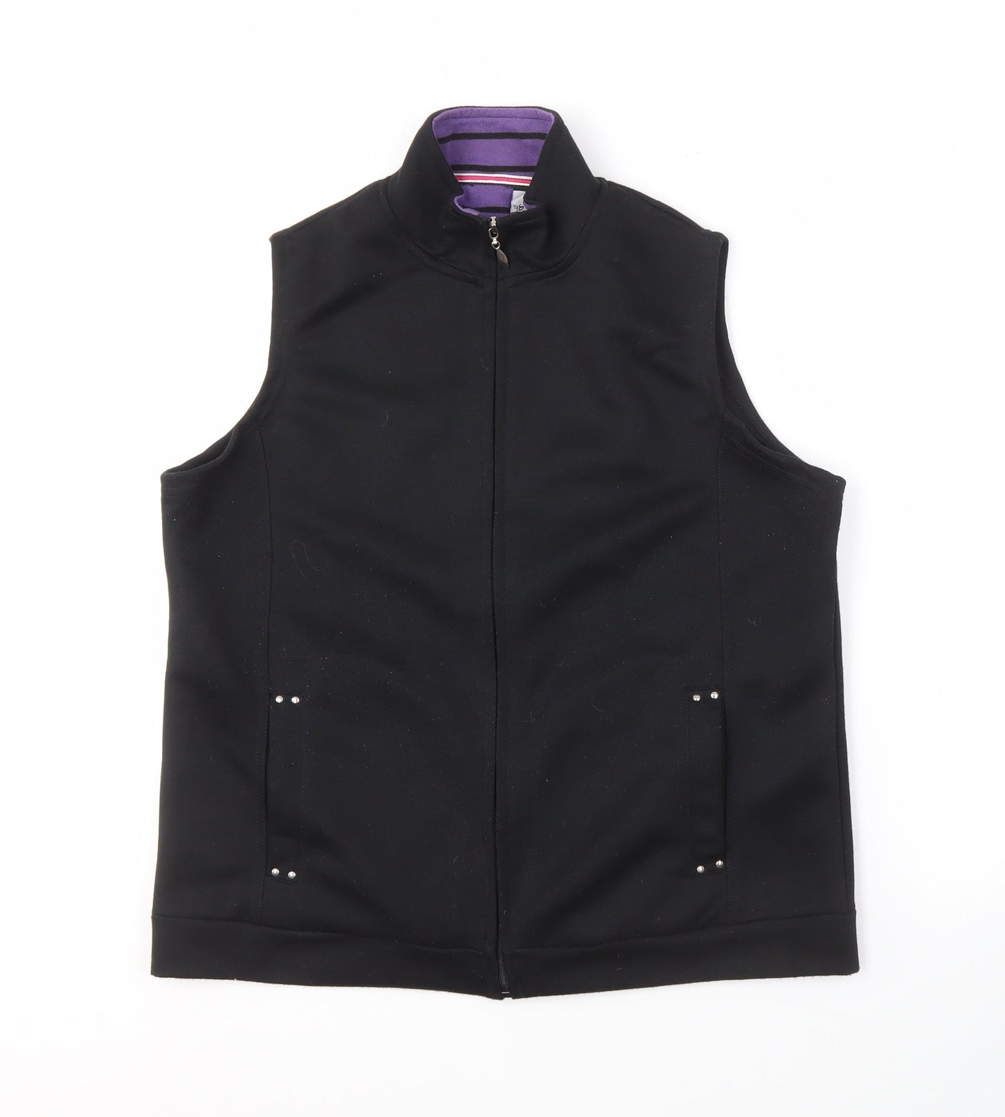 Alexara Women's Black Waistcoat Size 12 Regular