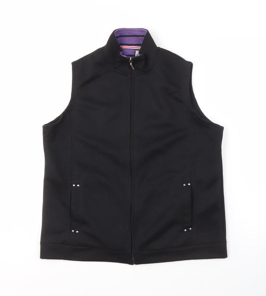 Alexara Women's Black Waistcoat Size 12 Regular