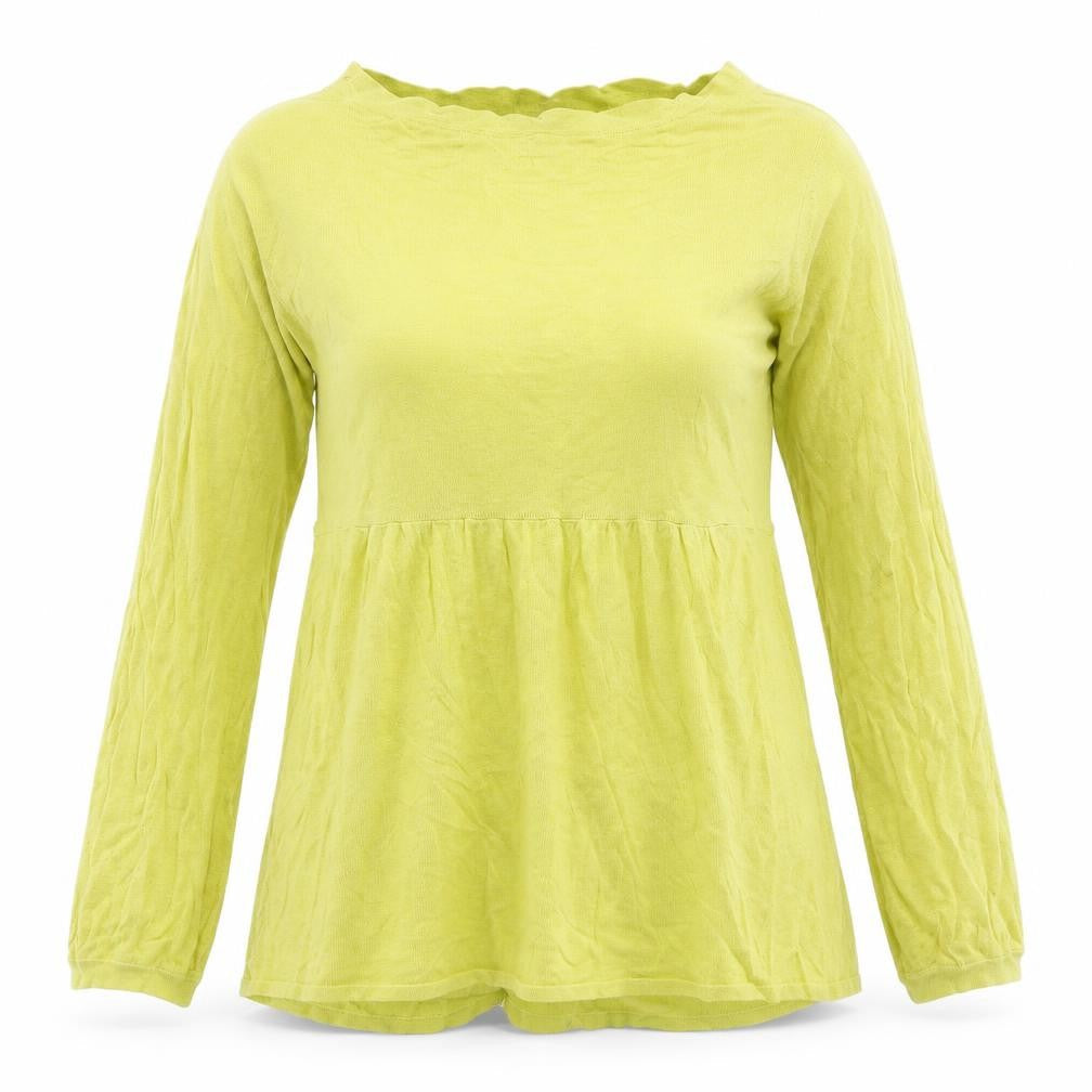 Morgan Women's Green V-Neck Cardigan M Lightweight