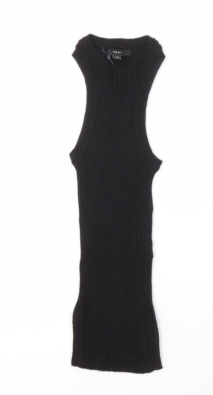 Next Women's Black Sleeveless Tank Top - Size S
