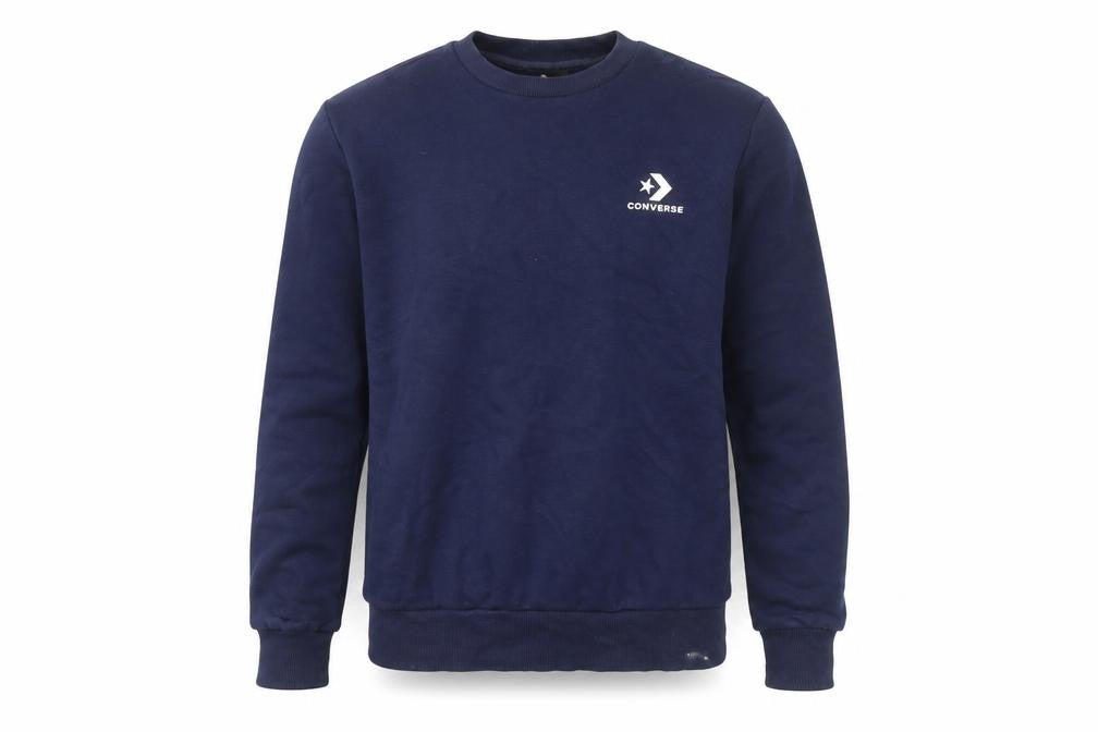 Converse Men's Blue XS Pullover Sweatshirt