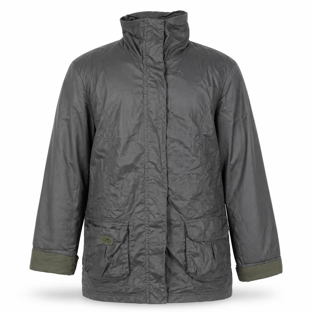 World of Basics Grey Men's Jacket Size 42 Mid-Length