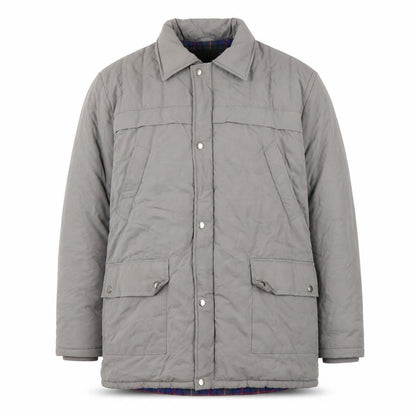 JBC Men's Grey Snap Coat Size L