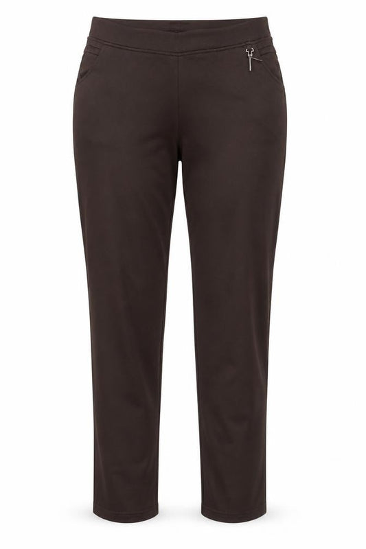 Claudia.C Women's Brown Skinny Trousers S