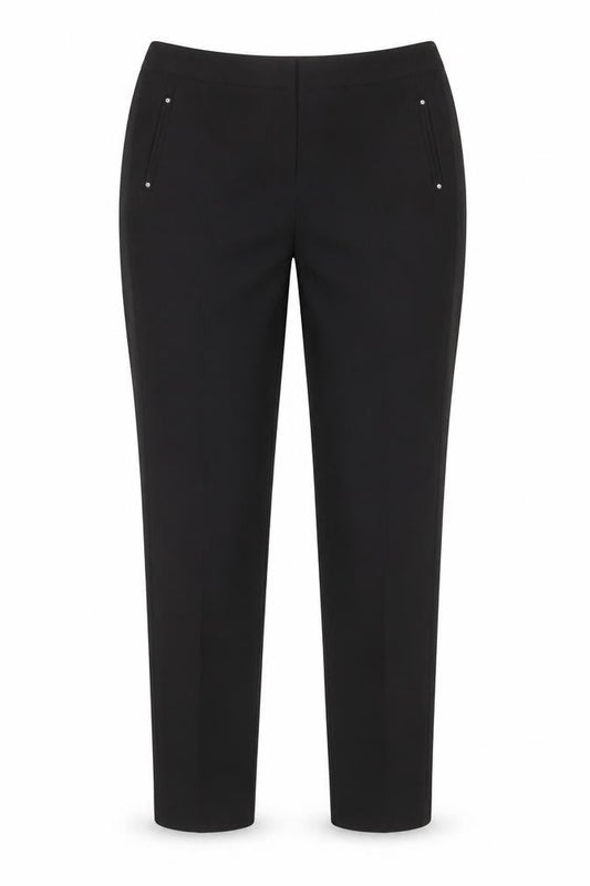 Wallis Black Slim Trousers UK 8 Women's