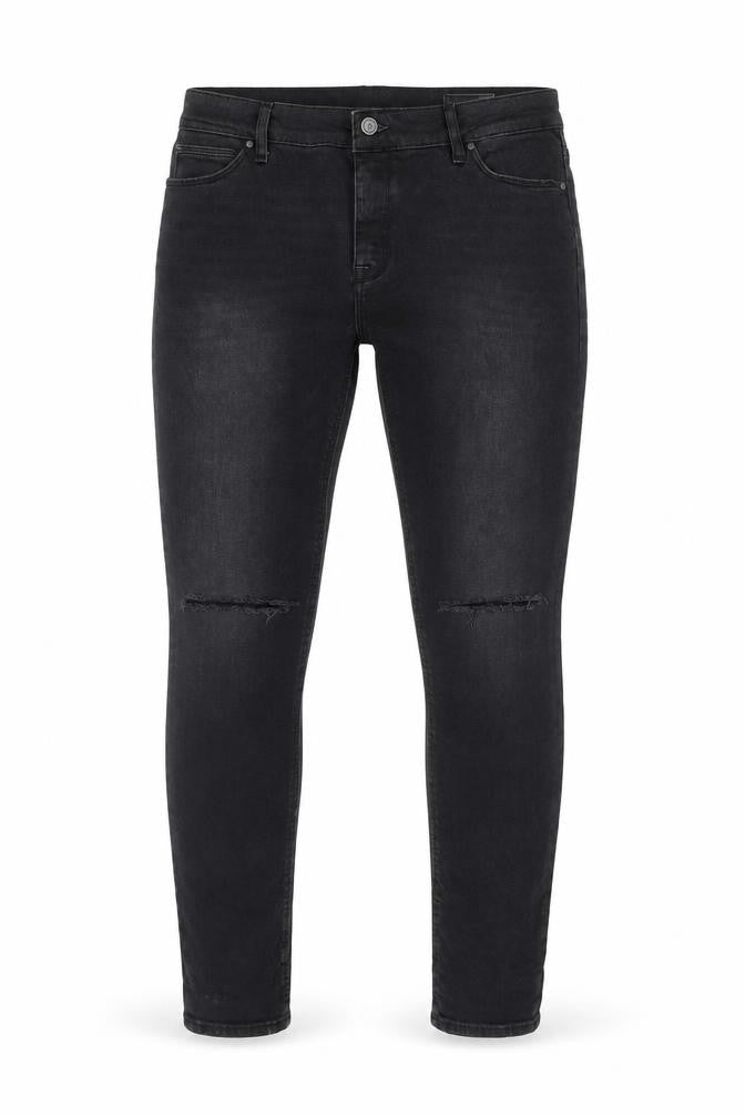 ASOS Men's Black Skinny Distressed Jeans Size 36