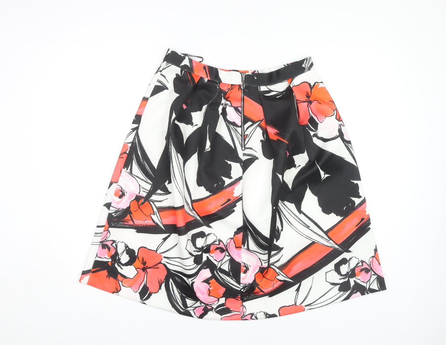 Roman Women's Multicoloured Floral A-Line Skirt Size 14