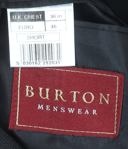 Burton Grey Men's 36 Short Suit Jacket