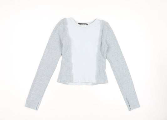 Manière De Voir Women's Grey Long Sleeve Top