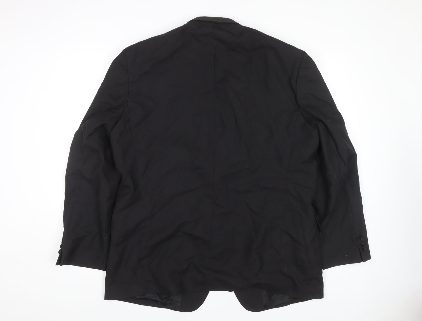 Horne Brothers Men's Black 46R Wool Tuxedo Blazer