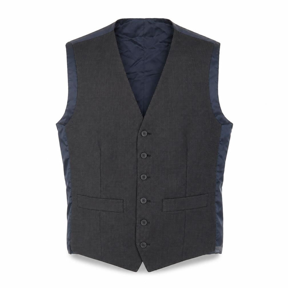 Hammond & Co. Men's Grey Waistcoat - 38 Regular Fit