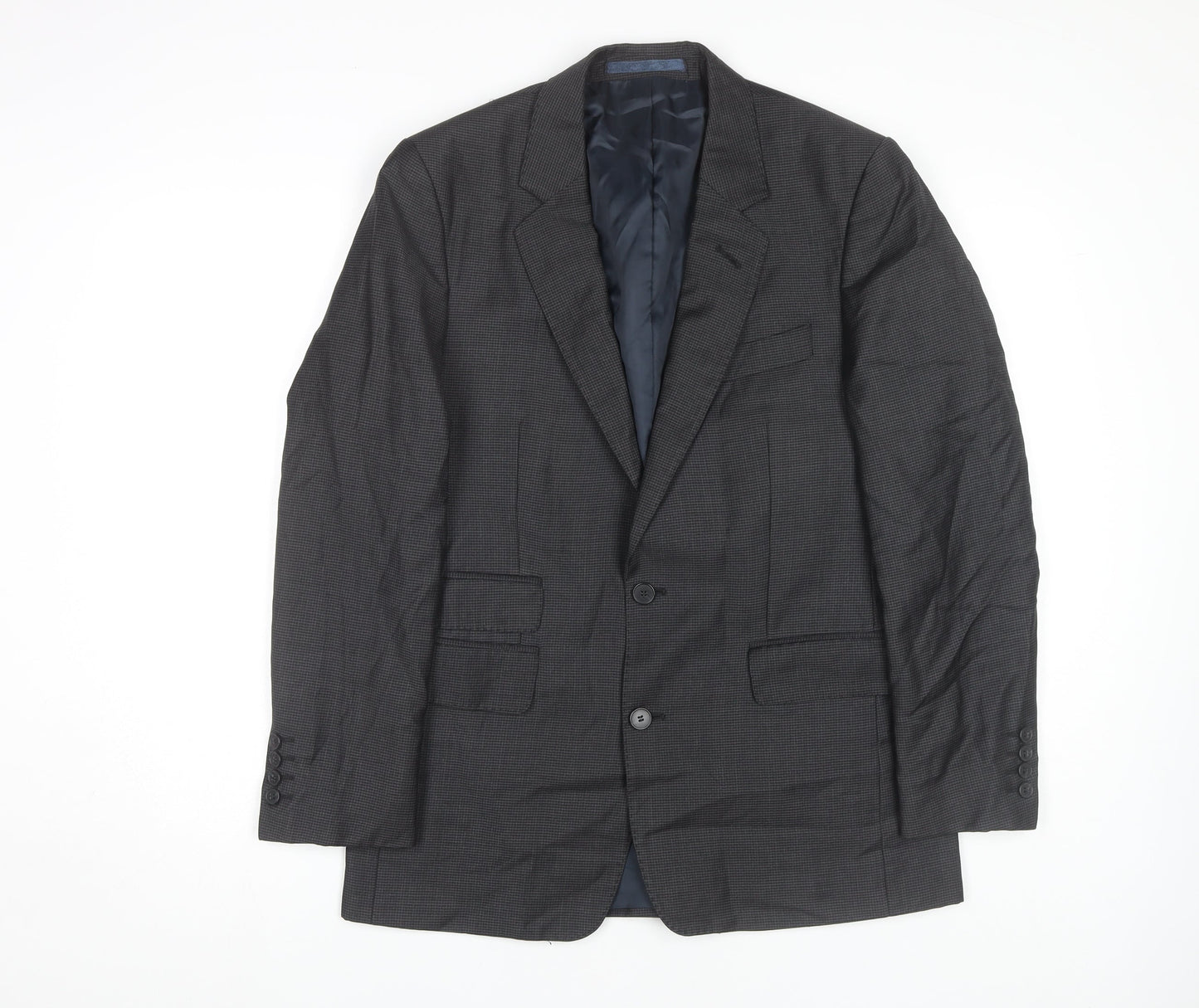 Hammond & Co. Men's Grey Blazer 38R Chest Single-Breasted