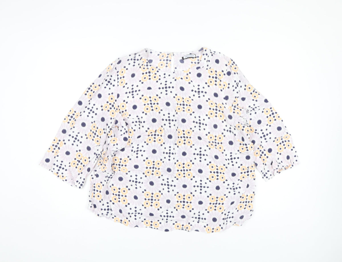 Marks & Spencer Women's Multicoloured Floral Blouse Size 20