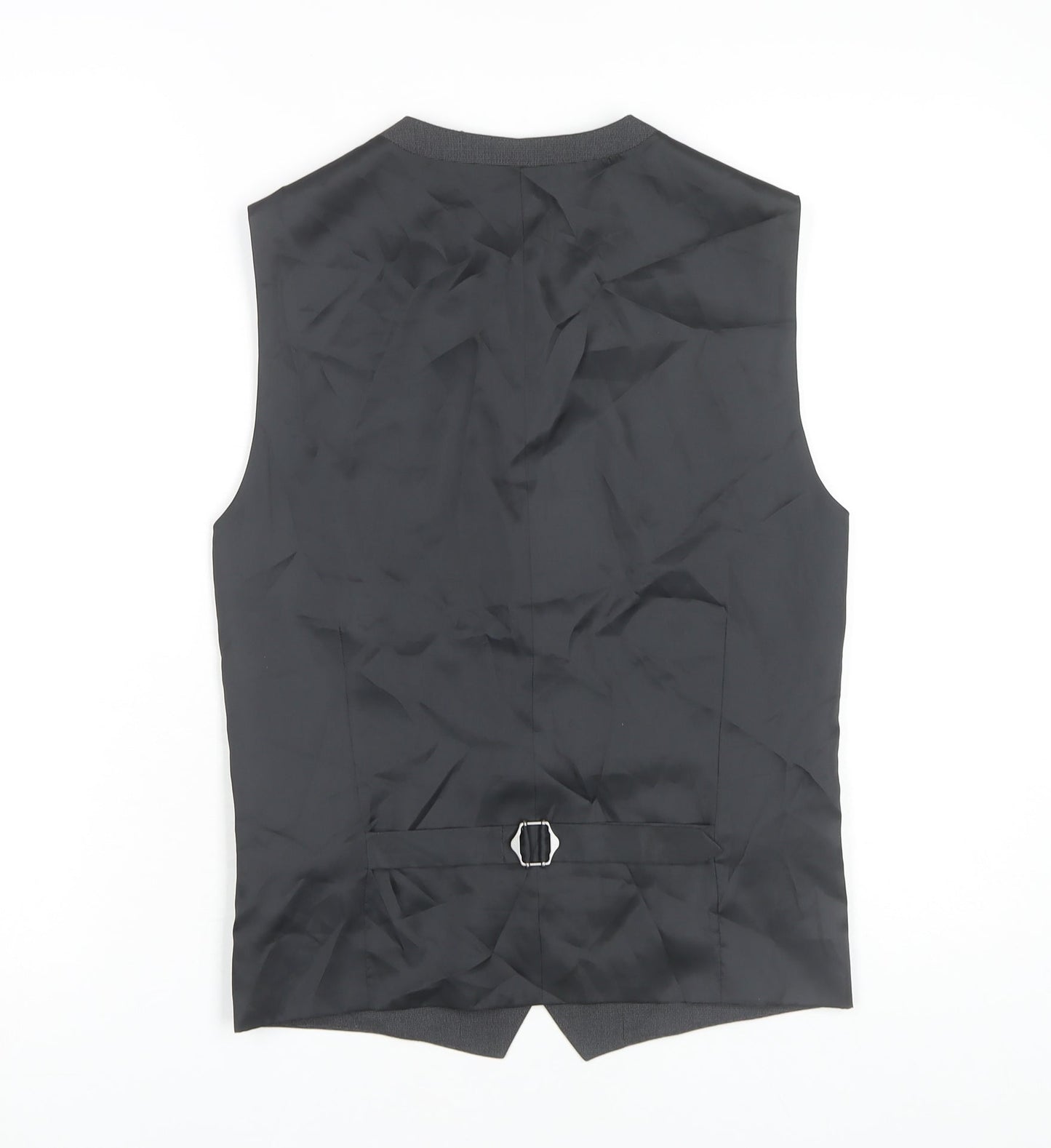 Next Men's Grey Waistcoat Size 34 Regular Fit