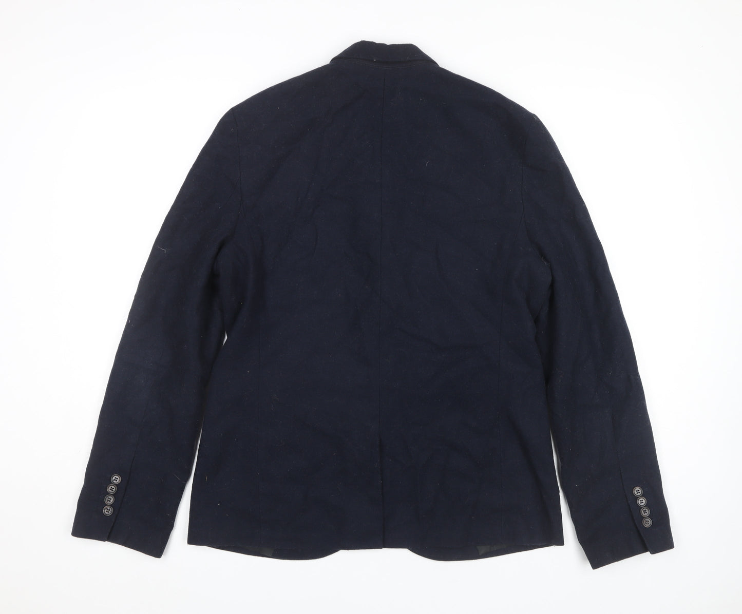 Topman Men's Navy Blue Blazer, Size 40, Business Casual