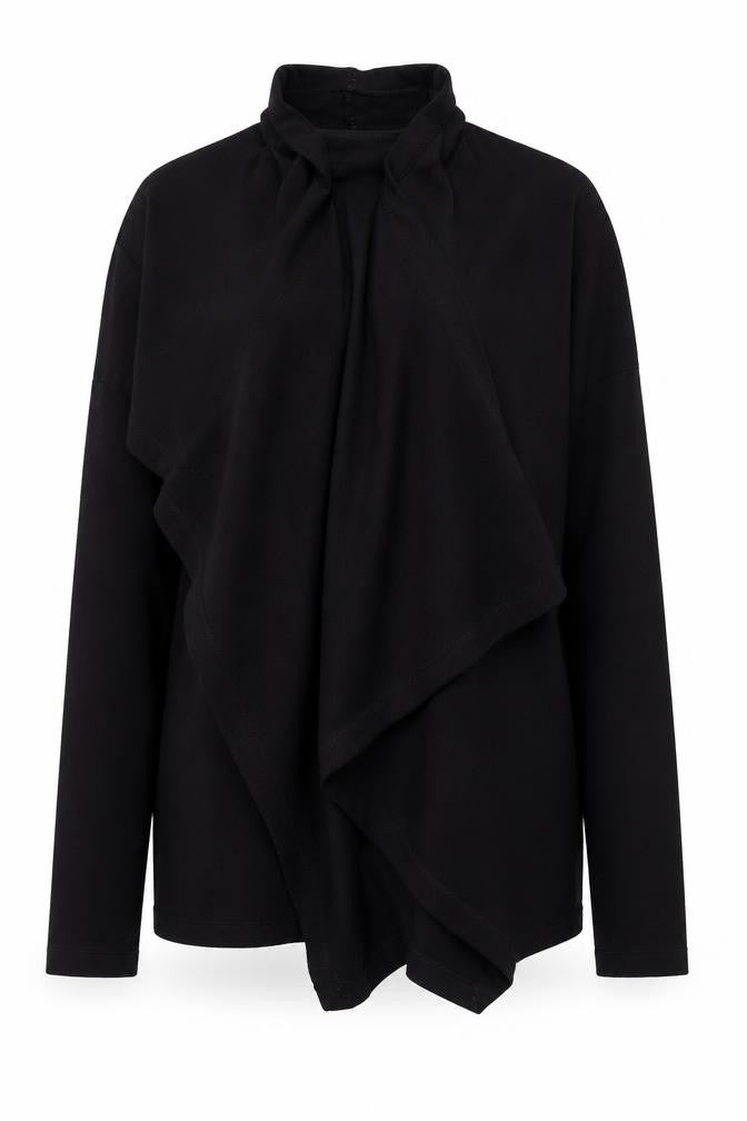 Marella Women's Black High Neck Jumper Size M