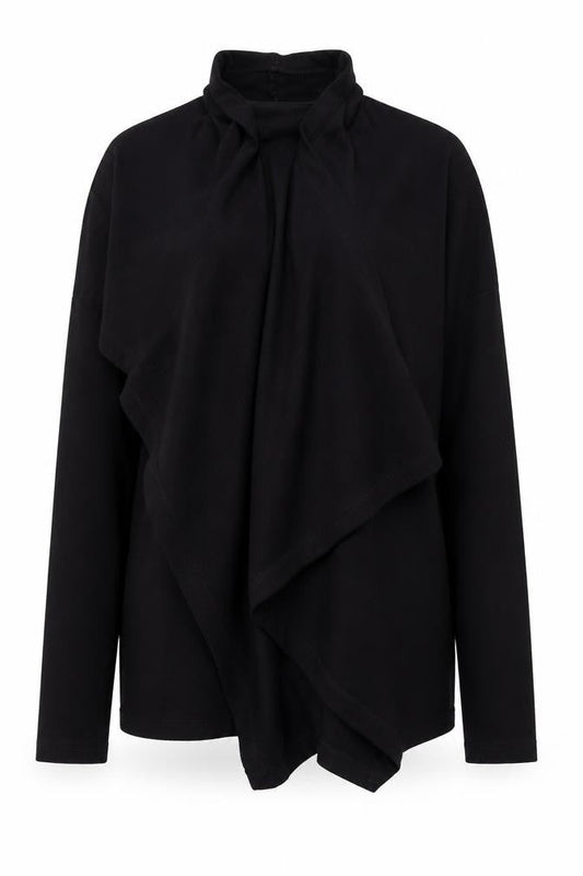 Marella Women's Black High Neck Jumper Size M