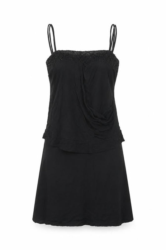 Kookai Women's Black Beaded Dress, Size 4