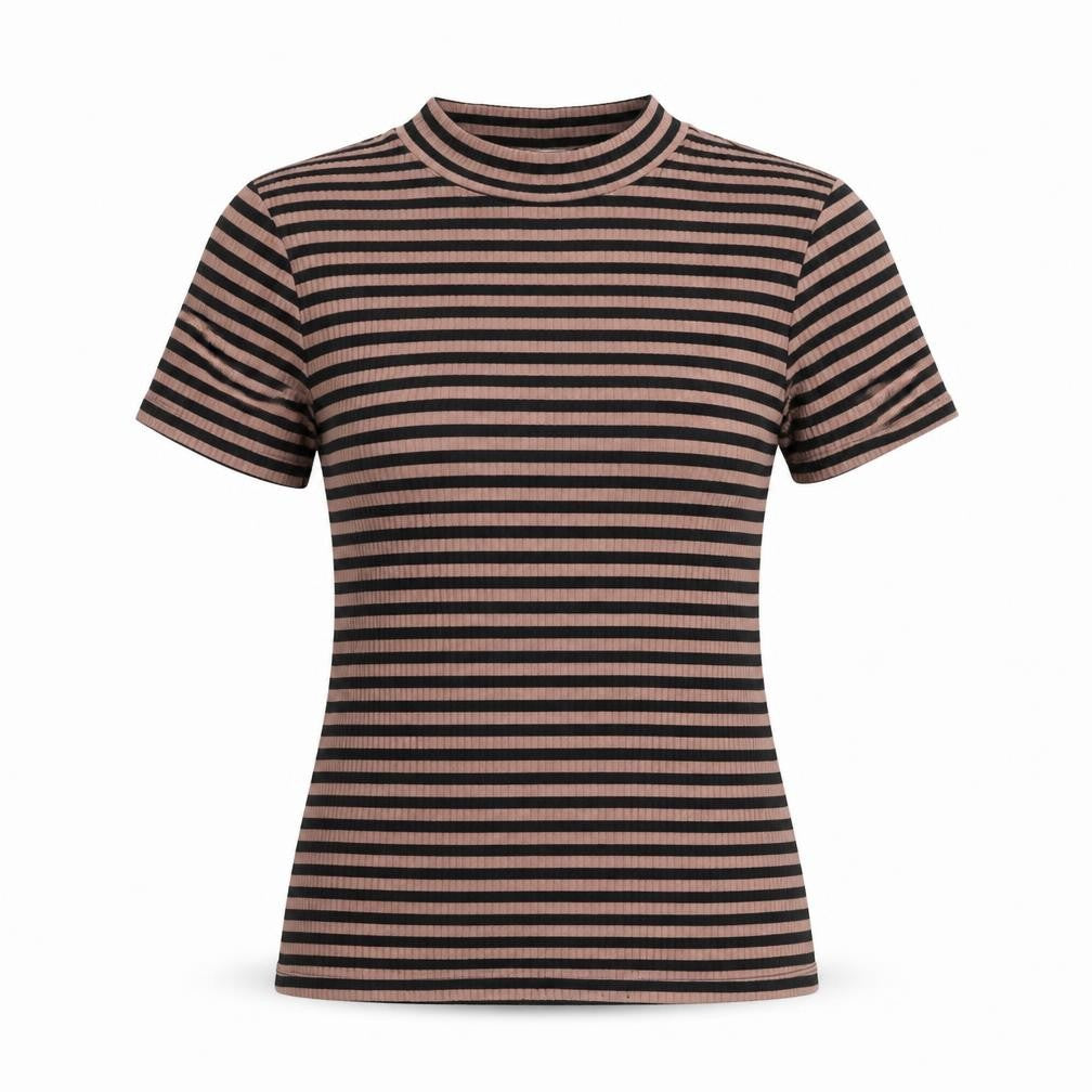 Jacqueline de Yong Women's Multicoloured Striped Top