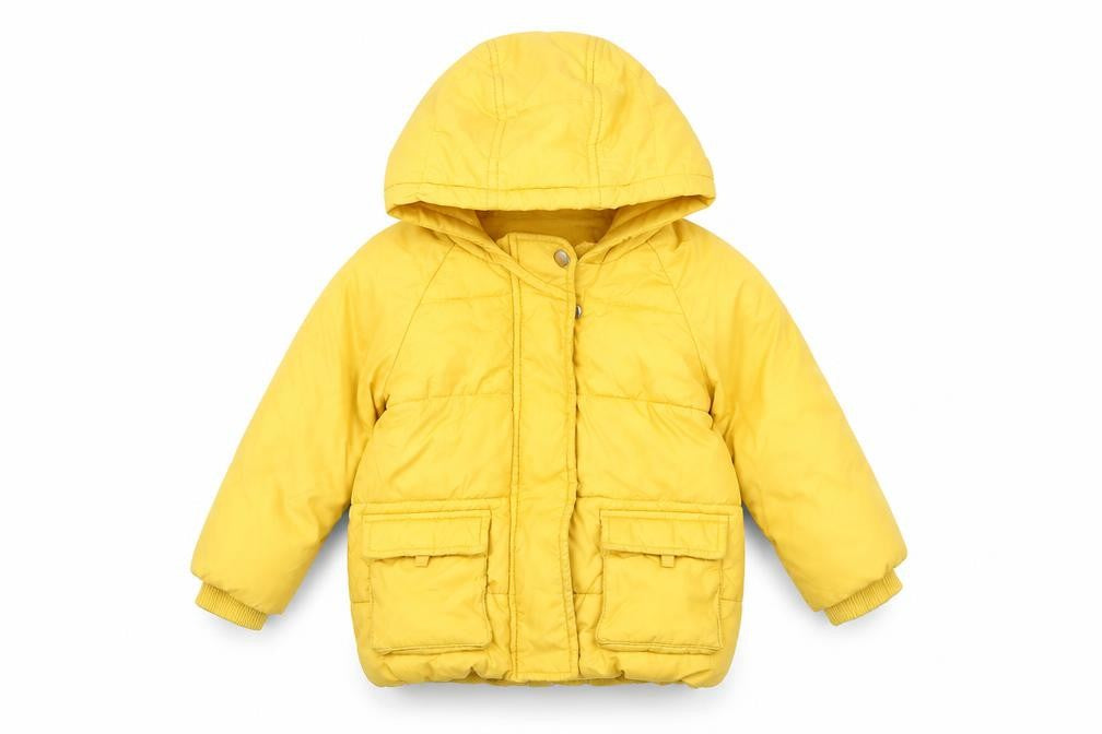 Marks & Spencer Unisex Yellow Puffer Jacket 12-18 Months