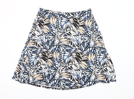 Bonmarché Women's Multicoloured A-Line Skirt - Size 18