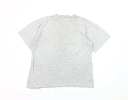 Back view of Dorothy Perkins Women's Grey T-Shirt, size 10, Regular Fit