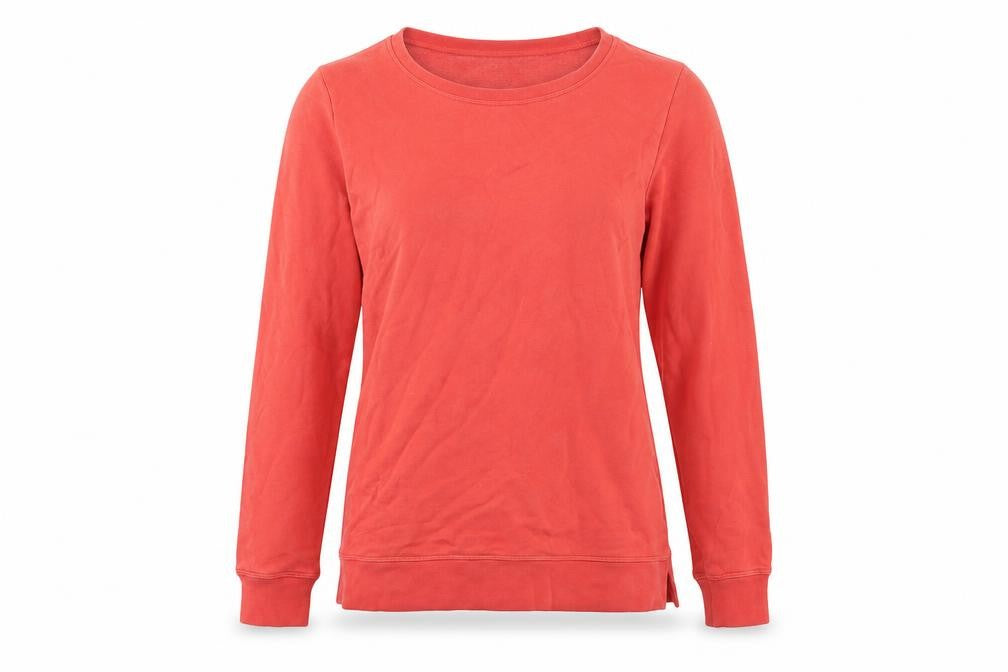 Lands' End Women's Red XS Pullover Sweatshirt