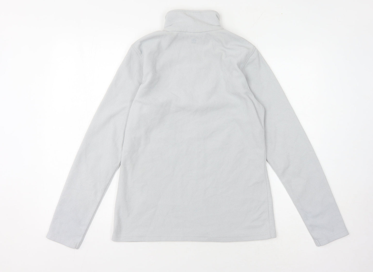 Mountain Warehouse Women's Grey Fleece Zip Sweatshirt M