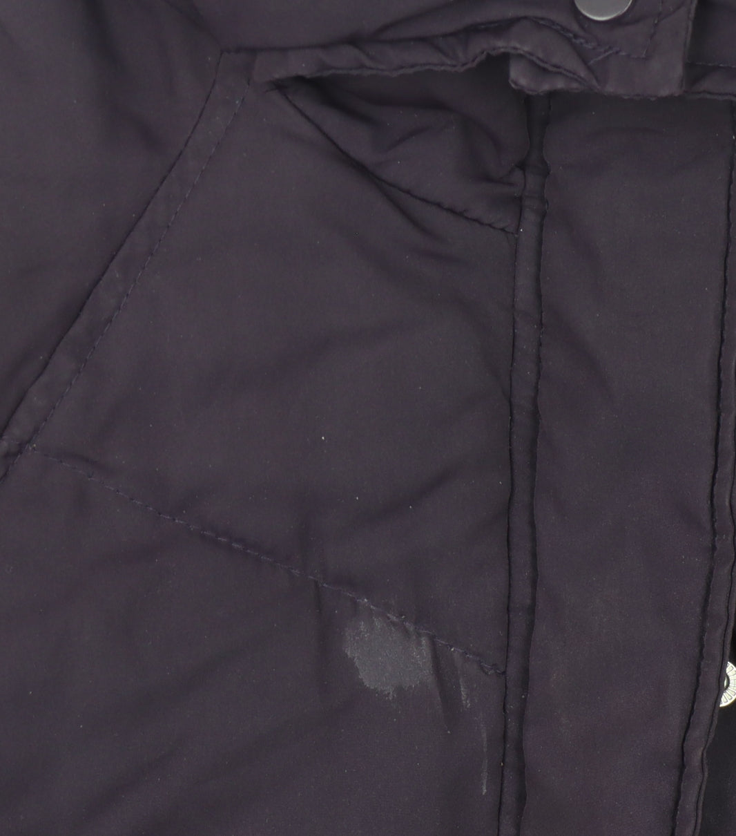 H&M Women's Purple Puffer Jacket, Size 6 - Casual Winter Coat