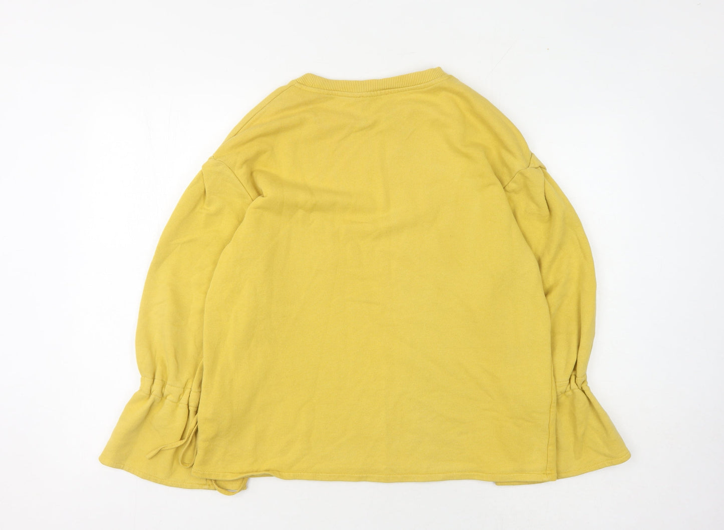 Pull & Bear Women's Yellow Sweatshirt S