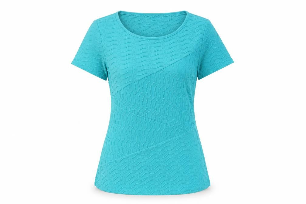 Marks & Spencer Women's Blue T-Shirt Size 10