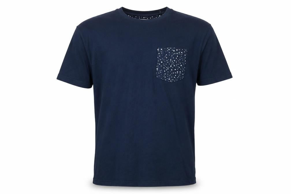 Original Penguin Men's Black Star Graphic T-Shirt L