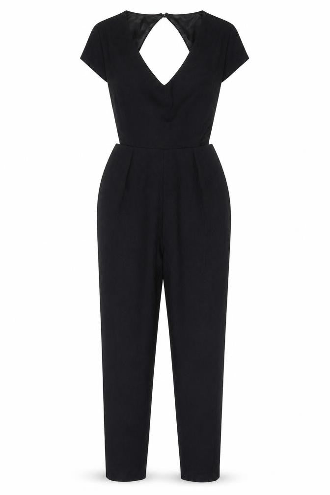 Bershka Women's Black M Jumpsuit, Party/Cocktail