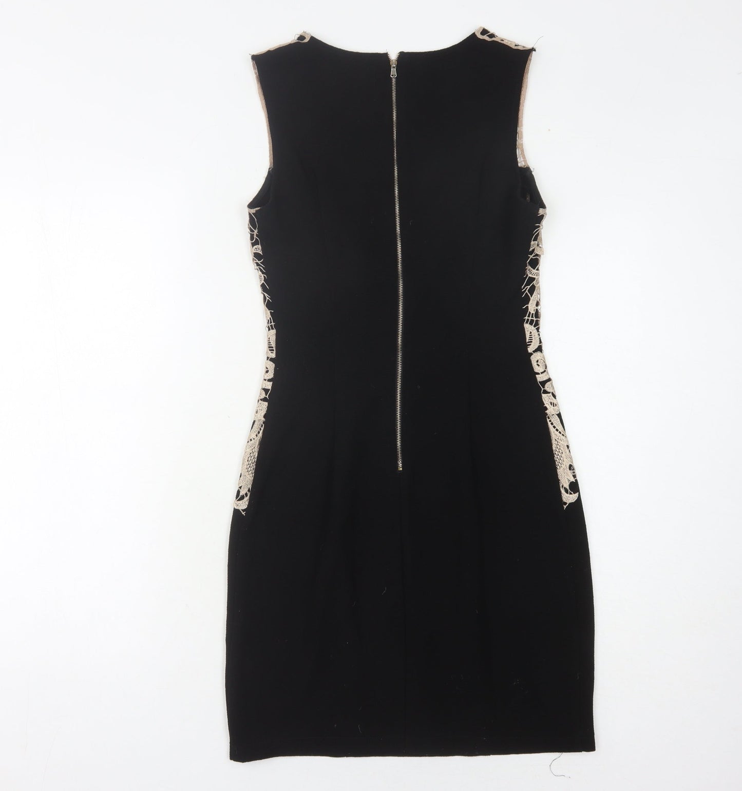 Maya Deluxe Women’s Black Lace Sheath Dress Size 8