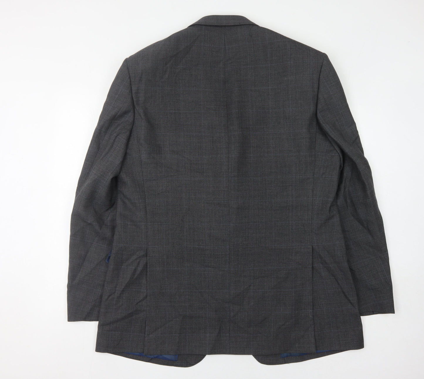 Marks and Spencer Men's Grey Wool Blazer 44 Long