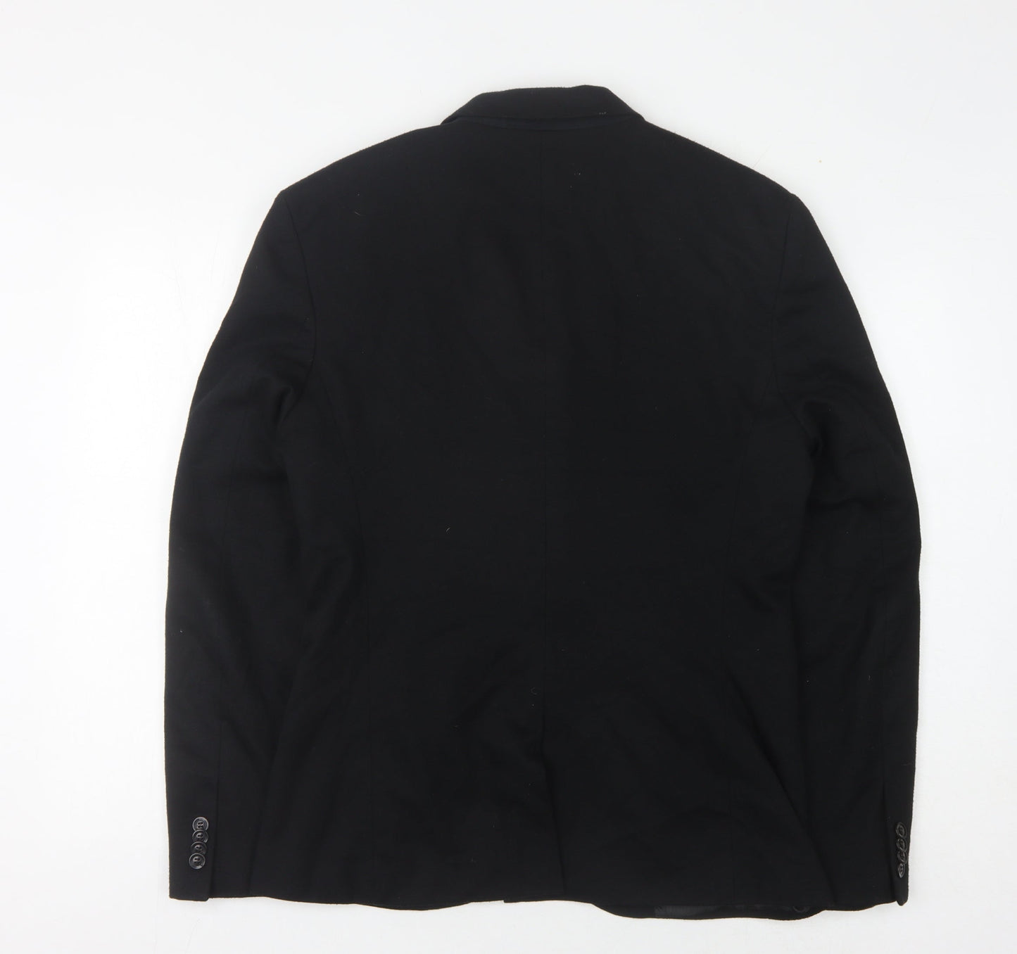 Zara Men Black Blazer Size 40 Formal Jacket