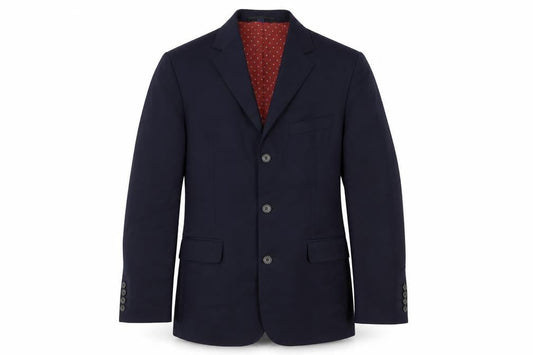 Boden Men's Blue Wool Blazer 38 Single-Breasted