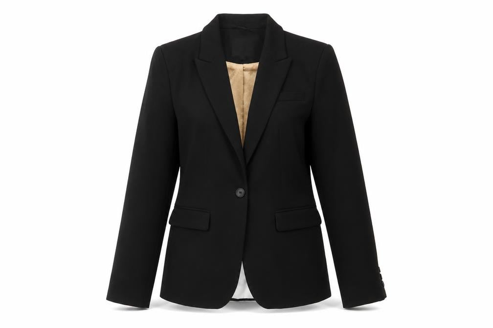 Next Women's Black Regular Fit Blazer - Size 8