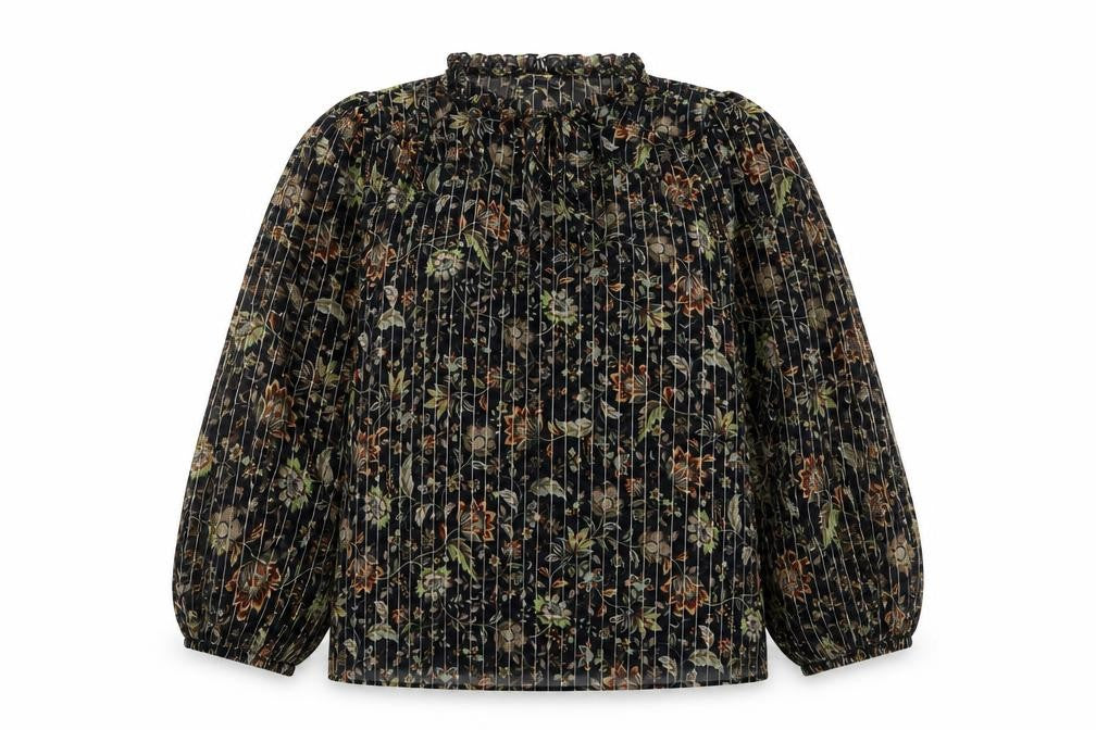 Mauvette Women's Multicoloured Floral Blouse Size 10