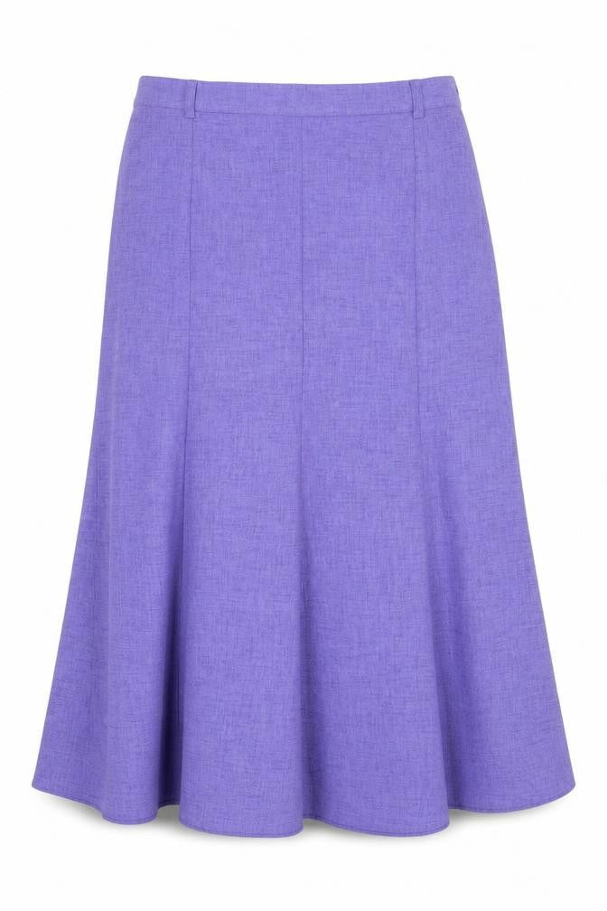 Eugen Klein Women's Purple Skirt, Size 16, Excellent