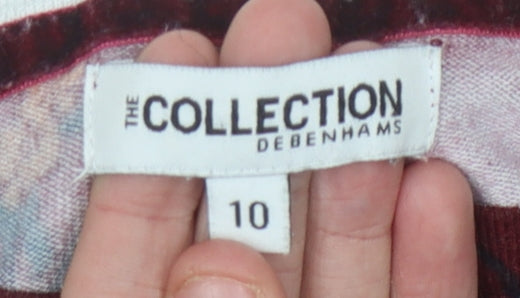 Debenhams Women's Animal Print Jumper Size 10