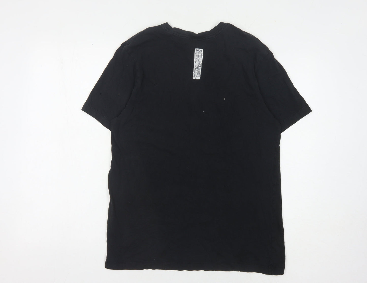 Nike Men's Black Medium Graphic Print T-Shirt