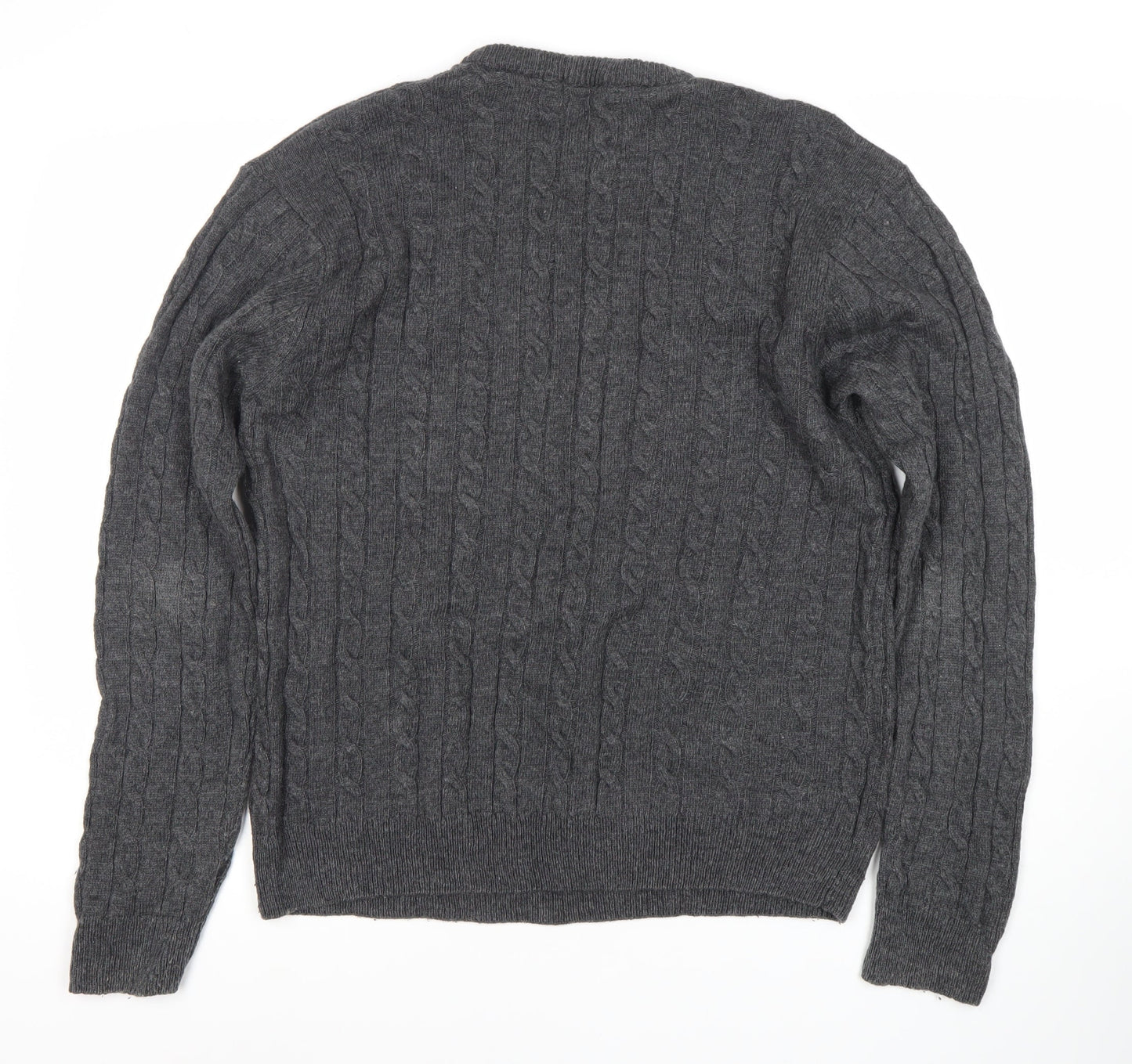 Cotton Traders Women's Grey Pullover Jumper, Size L