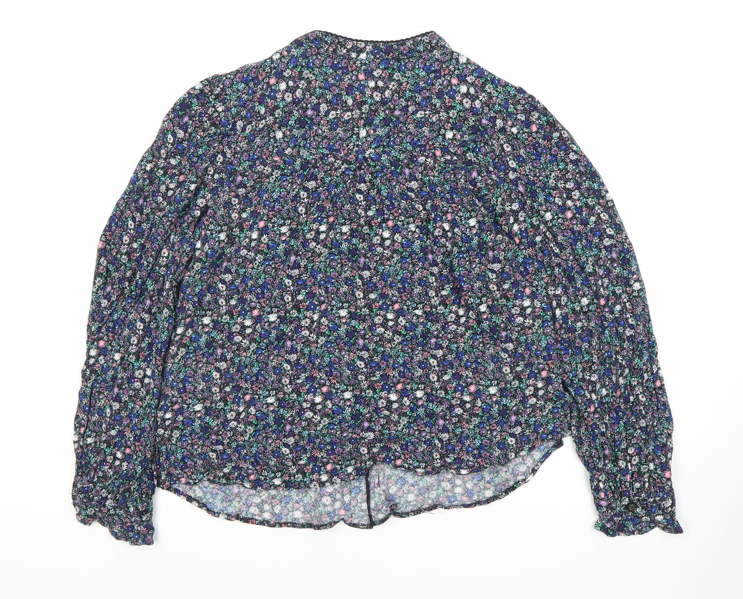 Marks & Spencer Women's Multicoloured Floral Blouse Size 10