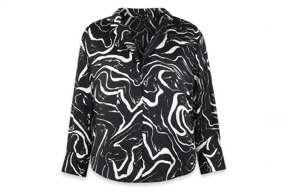 ASOS Women's Black Button-Up Shirt Size 12