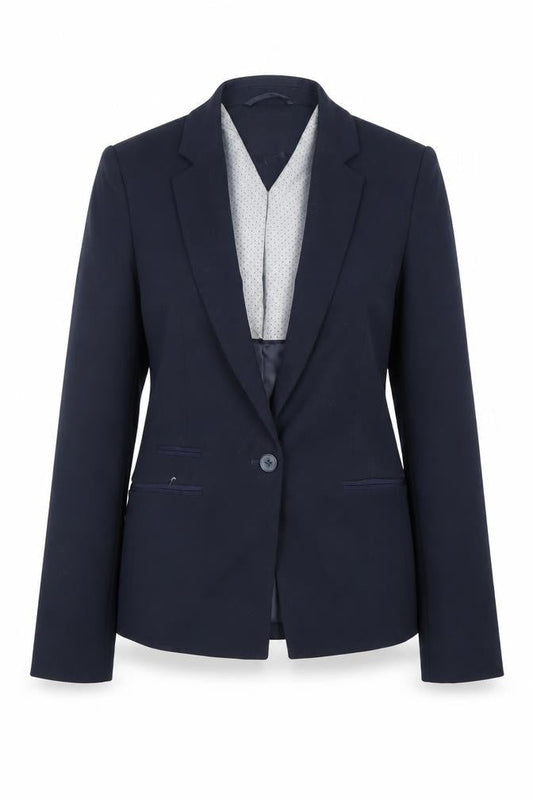 Next Women's Black Suit Jacket - Size 6, Lined Business Wear