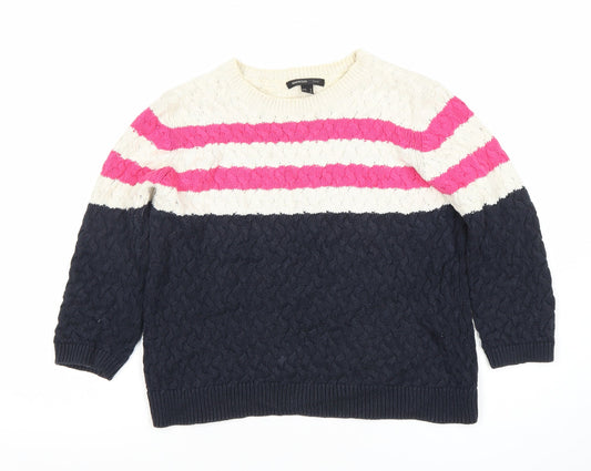 Mango Women's Multicoloured Pullover Jumper M