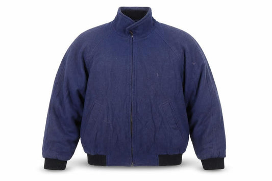 Marks & Spencer Men's Large Blue Wool Blend Jacket