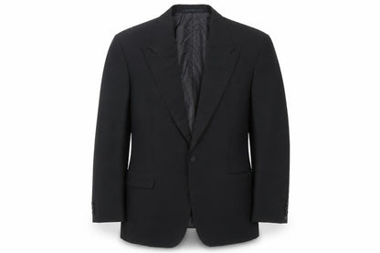 Bäumler Men's Black Double Vented Polyester Blend Tuxedo Jacket Size 41